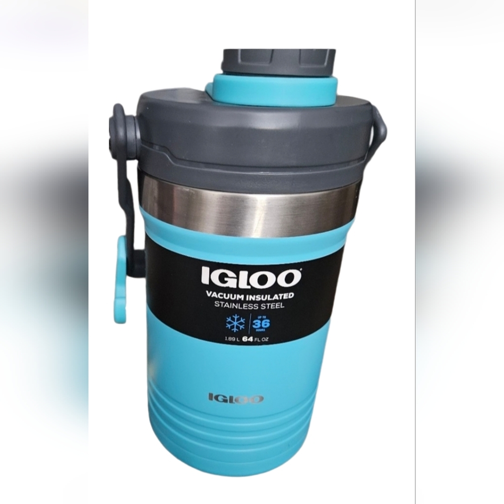 Igloo 1/2 Gallon Stainless Steel Sport Jug Aqua